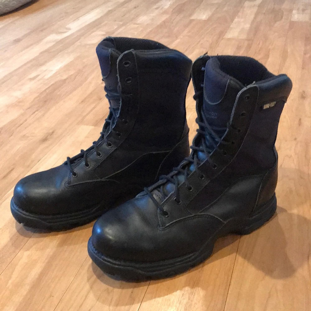 Black Gore-Tex Danner Boots GTX insulated